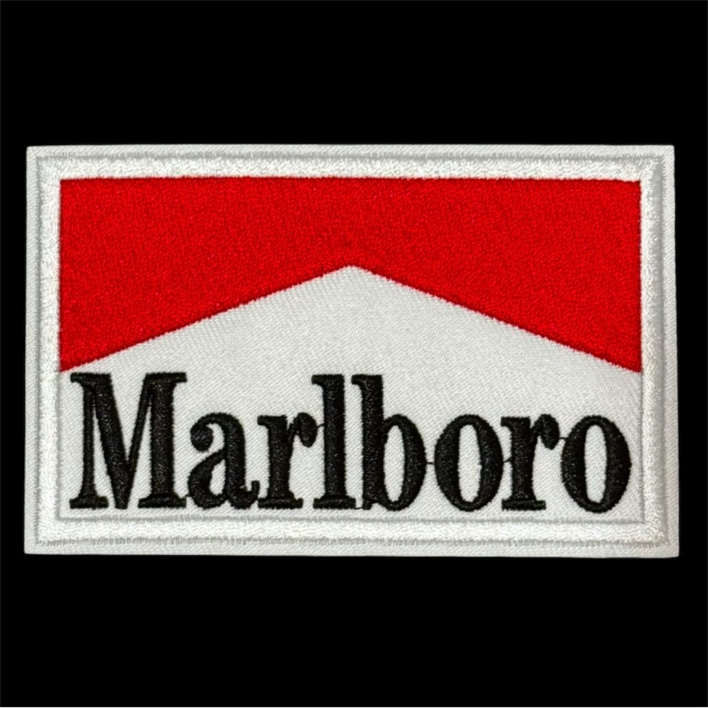 High quality iron on Marlboro patch